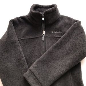 Columbia black fleece zip up!